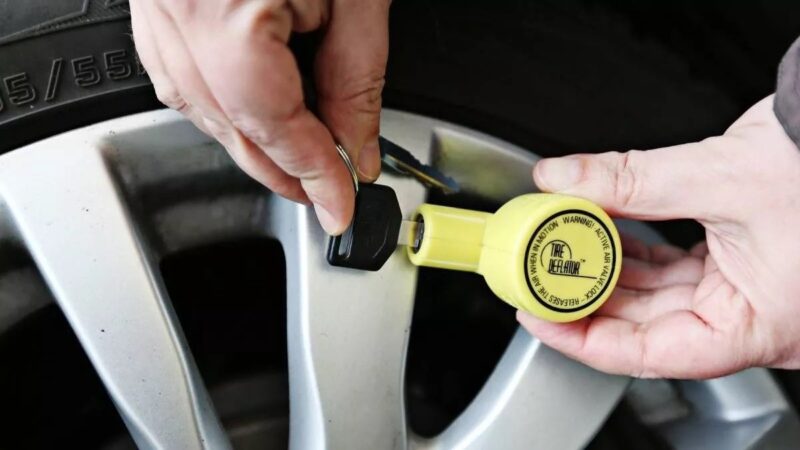 Police: Discharge tires until they pay their debts