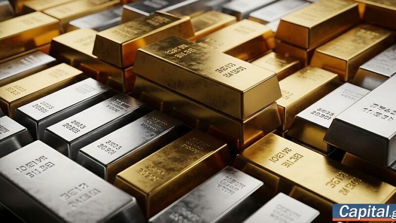 Σε υψηλό τριών εβδομάδων ο χρυσός