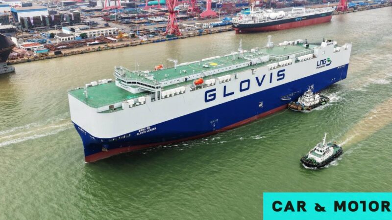 Ο νέος γίγαντας των ωκεανών βγήκε στις θάλασσες -Το πλοίο που σπάει όλα τα ρεκόρ στη μεταφορά αυτοκινήτων