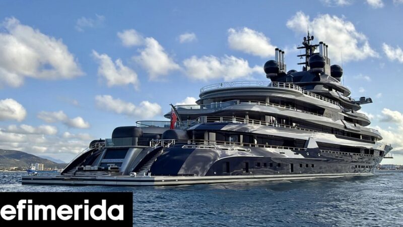 The definition of luxury: The Ukrainian mega yacht that took the most expensive house in the world - Like a floating resort