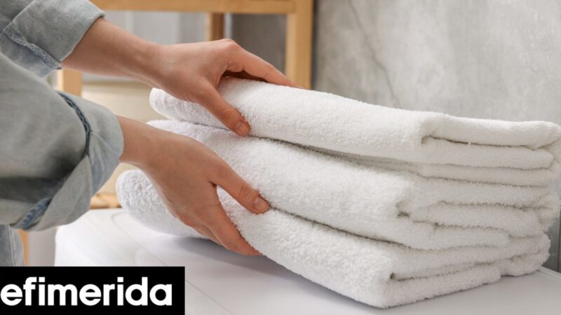 Όχι καλάθια: Η ΙΚΕΑ έχει μια ευέλικτη λύση για την αποθήκευση πετσετών