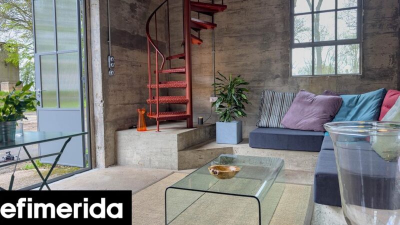 Ζευγάρι ξόδεψε 60.000 λίρες μετατρέποντας εγκαταλελειμμένο πύργο νερού σε πολυτελές Airbnb [εικόνες]