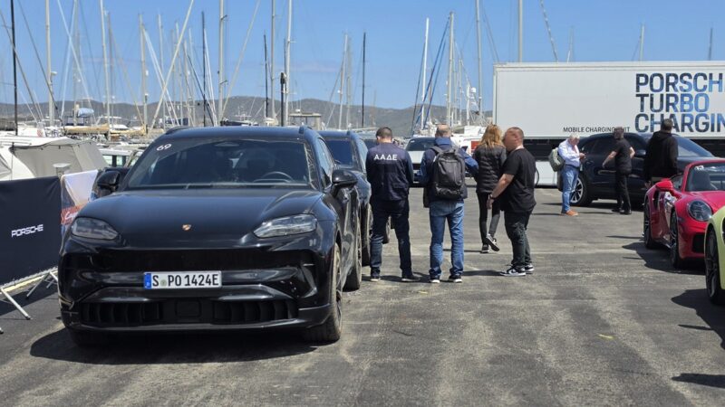ADE's charge at a Porsche event