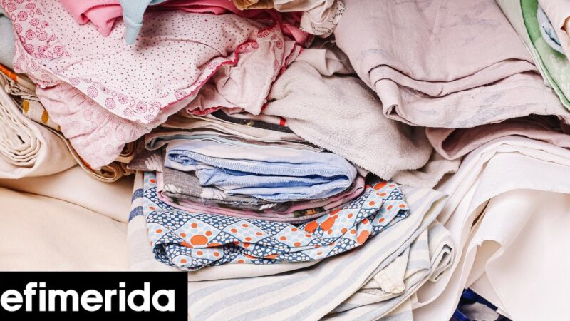 Όχι καλάθια, όχι ράφια: Η οικονομική λύση για να αποθηκεύσετε σεντόνια και κουβέρτες