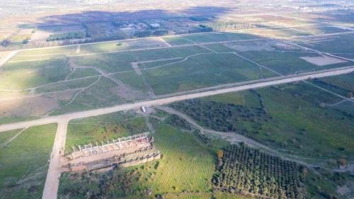 Ο χώρος που έχει παραχωρηθεί στην BYD για την κατασκευή του εργοστασίου