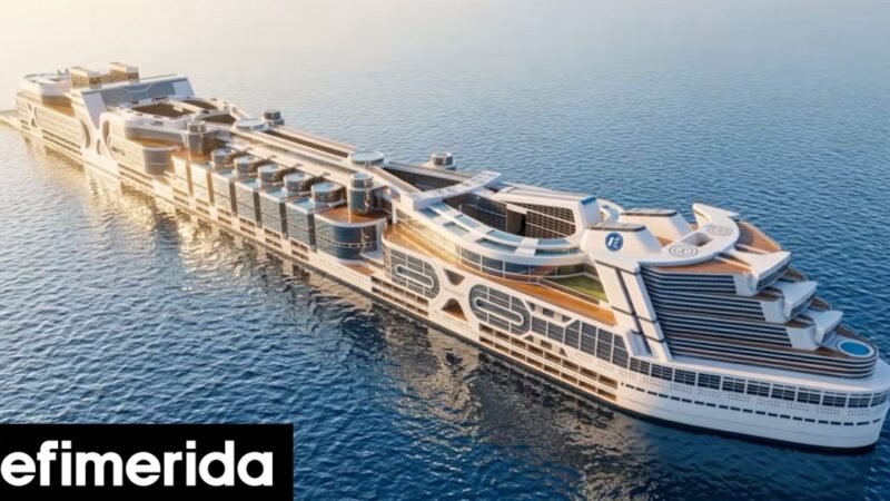Με μήκος σχεδόν ένα μίλι και 80.000 επιβάτες, έτσι θα είναι η πρώτη πλωτή πόλη [εικόνες]