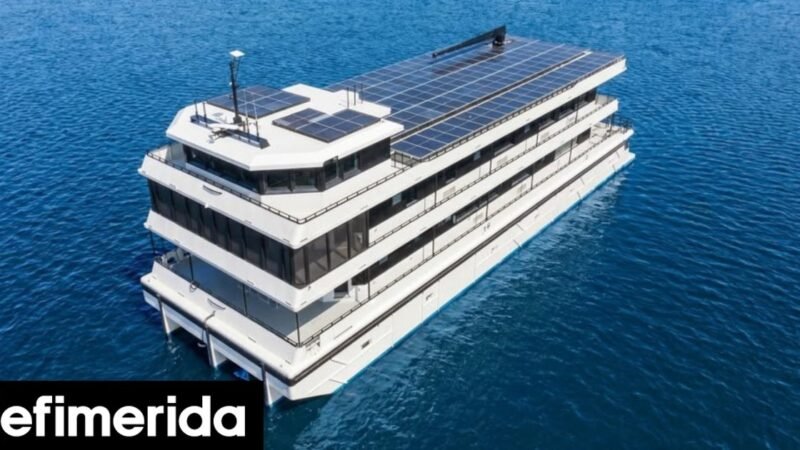 Το σχεδίασε μόνος του, τώρα η πλωτή έπαυλή του, αξίας 15 εκατ. δολαρίων, αναζητά νέο ιδιοκτήτη