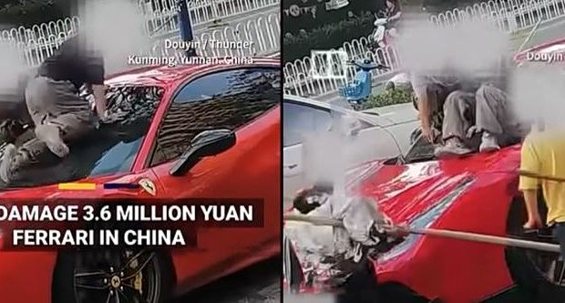 Παιδιά έκαναν τσουλήθρα σε Ferrari 500.000 ευρώ - H αντίδραση του ιδιοκτήτη [βίντεο]