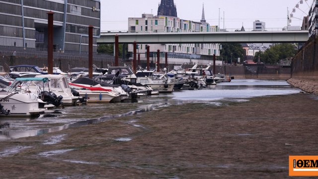 In historical low water levels in the Rhine due to drought in the Netherlands, the forecasts are ominous