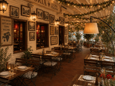 Italian Restaurant / 30 YEARS / PANORAMA THESSALONIKI