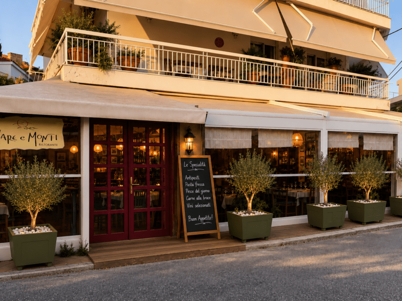 Italian Restaurant / 30 YEARS / PANORAMA THESSALONIKI