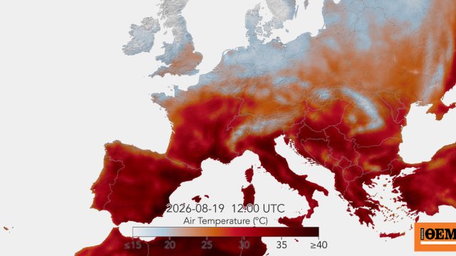 Πέντε κύματα ζέστης και θερμοκρασίες άνω των 40°C