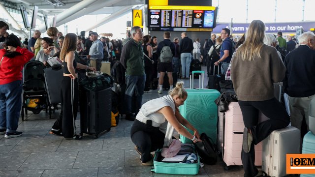 Ακυρώθηκαν πάνω από 600 πτήσεις λόγω τεχνικής βλάβης στο σύστημα εναέριας κυκλοφορίας