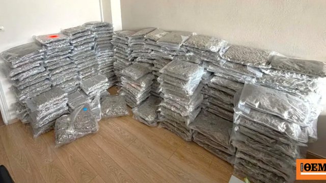 Μπλόκο της ΕΛΑΣ στην Ηγουμενίτσα σε 300 κιλά κάνναβης αξίας άνω των 1,2 εκατ. ευρώ, δείτε βίντεο