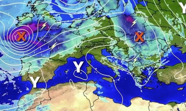 Καιρός: Έρχεται νέο διπλό κύμα κακοκαιρίας - Πότε θα «χτυπήσει» τη χώρα