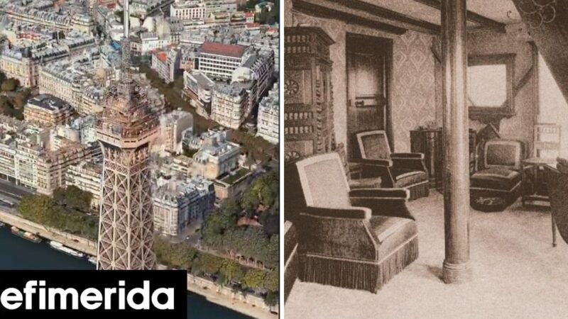 Το κρυφό διαμέρισμα του Γουστάβου Άιφελ στην κορυφή του Πύργου - Το καλύτερα φυλαγμένο μυστικό του Παρισιού