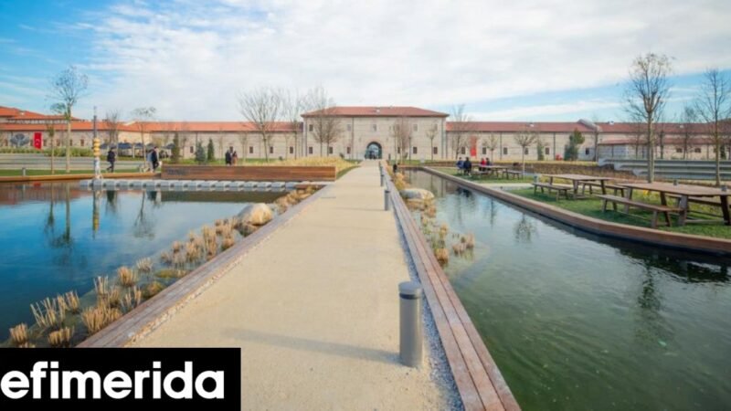 Ένας στρατώνας του 1800 έγινε «πράσινη» βιβλιοθήκη -Με χρήση βρόχινου νερού, διαχείριση αποβλήτων, βιολογική λίμνη